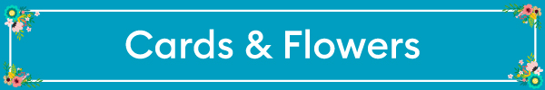 Banner - Cards & Flowers